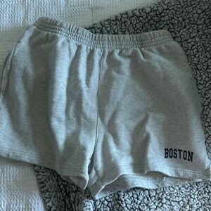 Brandy Melville one size gray boston shorts
